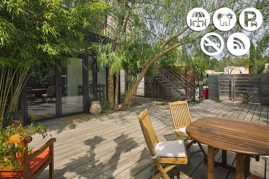 Les Aromatiques - Terrasse & Parking Prive A Villeneuve Les Avignon - Proche Golf Academy Exterior foto